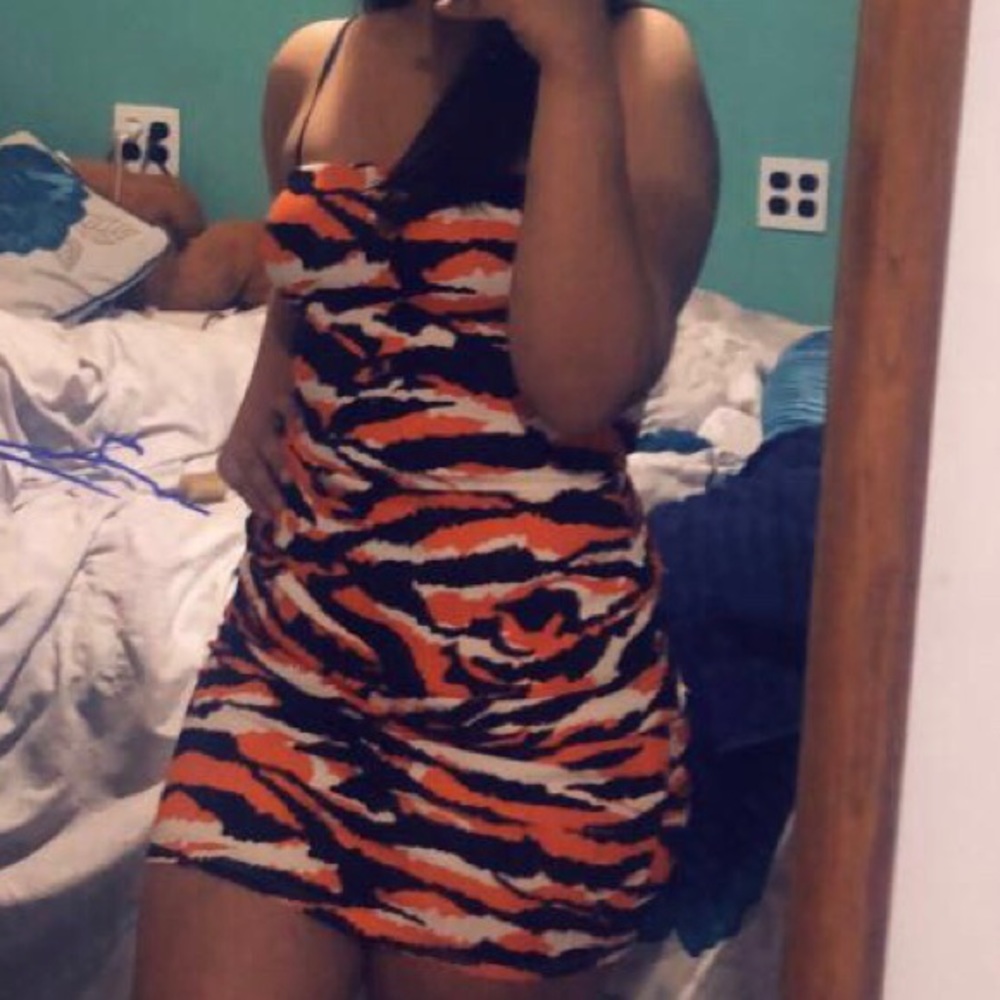 Print dress